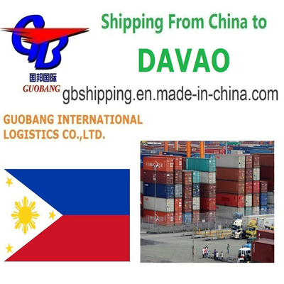 Быстрая и недорогая морская перевозка из Давао с Guobang International Logistics Co. Ваш лучший вариант