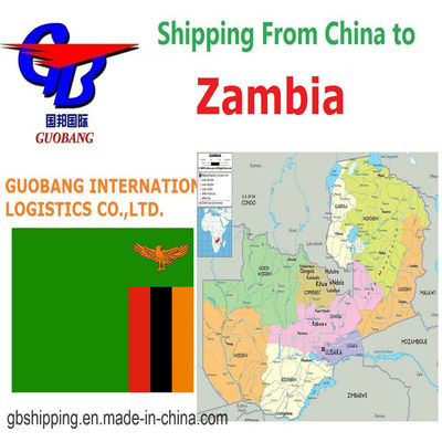 Тип перевозки FCL и LCL Guobang Shipping Africa Профессиональные судоходные услуги из Замбии в Замбию