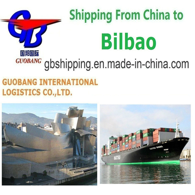 Время транзита 30-60 дней Guobang Ltd. Перевозка из Бильбао в Бильбао Быстрая и безопасная доставка