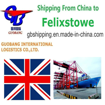 Таможенное оформление Морская перевозка грузов в Felixstowe, Великобритания из Шэньчжэна/Шанхая, осуществляемая компанией Guobang Shipping