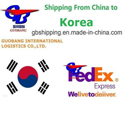 FedEx Services From to Korea One Stop Service Booking-Pick-up-Custom Clearance-on Board Air Shipping Работает с Чешской Республикой