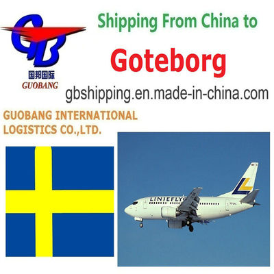 Готеборг Швеция Воздушный морской грузоперевозки Грузоперевозки грузовых автомобилей от поставщиков до порта/скла